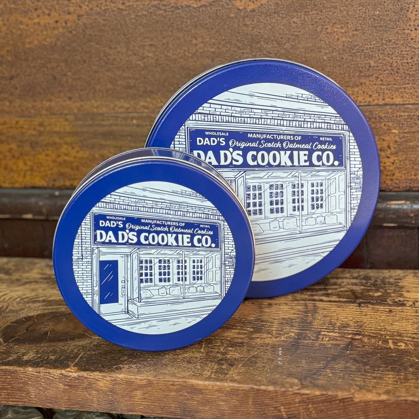 Chocolate-Dipped Cookie Tin